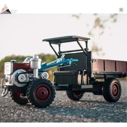 JJRC C8836 1:12 Scale RC Tractor, 4WD Spraying Function Remote